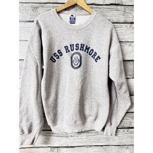 USS RUSHMORE  LSD-47* LANDING SHIP DOCK* U.S NAVY VINTAGE SWEATSHIRT